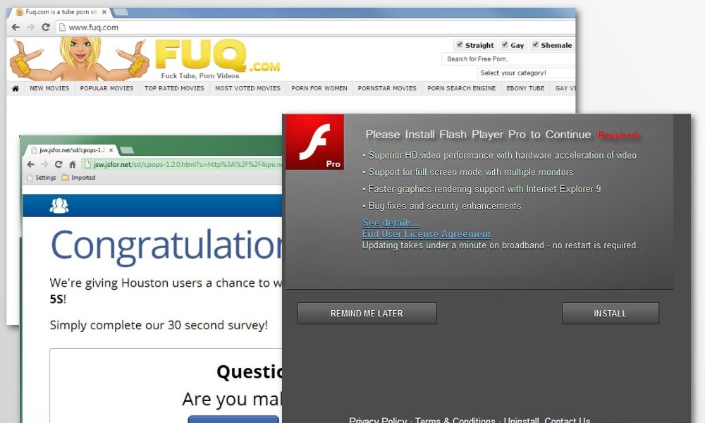 remove Fuq.com redirect virus